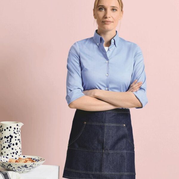 JEANS STITCH DENIM WAIST APRON Thumbnail