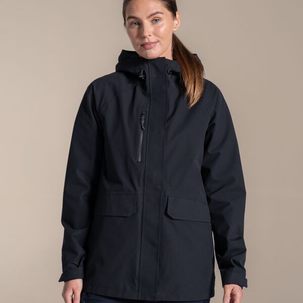 Craghoppers Expert Ladies Kiwi Pro Stretch Long Jacket Thumbnail