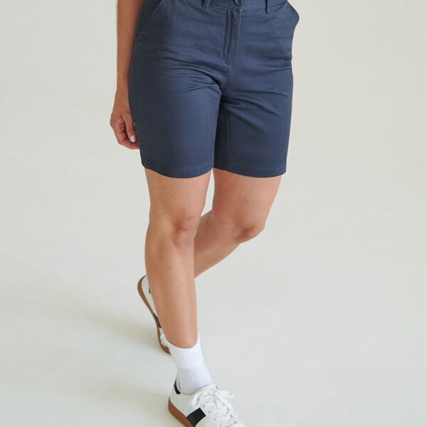 Front Row Ladies Stretch Chino Shorts Thumbnail