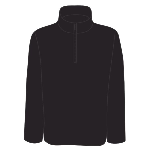 Henbury Zip Neck Micro Fleece Thumbnail