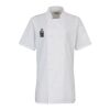 Premier Ladies Short Sleeve Chef's Jacket Thumbnail