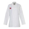 Premier Ladies Long Sleeve Chef's Jacket Thumbnail