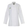 Premier Ladies Long Sleeve Chef's Jacket Thumbnail