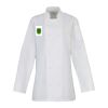 Premier Ladies Long Sleeve Chef's Jacket Thumbnail