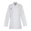 Premier Ladies Long Sleeve Chef's Jacket Thumbnail