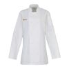 Premier Ladies Long Sleeve Chef's Jacket Thumbnail