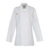 Premier Ladies Long Sleeve Chef's Jacket Thumbnail