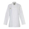Premier Ladies Long Sleeve Chef's Jacket Thumbnail