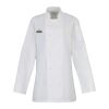 Premier Ladies Long Sleeve Chef's Jacket Thumbnail