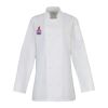 Premier Ladies Long Sleeve Chef's Jacket Thumbnail