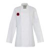 Premier Ladies Long Sleeve Chef's Jacket Thumbnail