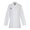 Premier Ladies Long Sleeve Chef's Jacket Thumbnail
