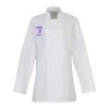 Premier Ladies Long Sleeve Chef's Jacket Thumbnail