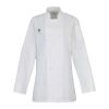 Premier Ladies Long Sleeve Chef's Jacket Thumbnail
