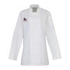 Premier Ladies Long Sleeve Chef's Jacket Thumbnail