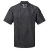 Premier Short Sleeve Zipped Chef's Jacket Thumbnail
