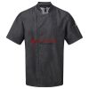 Premier Short Sleeve Zipped Chef's Jacket Thumbnail