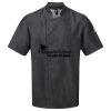 Premier Short Sleeve Zipped Chef's Jacket Thumbnail