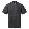 Premier Short Sleeve Zipped Chef's Jacket Thumbnail