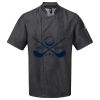 Premier Short Sleeve Zipped Chef's Jacket Thumbnail