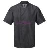 Premier Short Sleeve Zipped Chef's Jacket Thumbnail